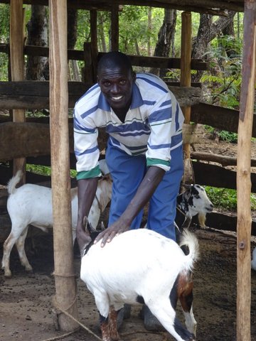 Wilson, Helper at Mier Pamoja Care Centre